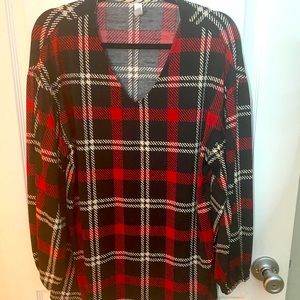 EUC - Buffalo Plaid blouse-perfect w/jeans listed
